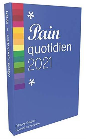 Couverture du livre « Pain quotidien 2021 » de  aux éditions Olivetan