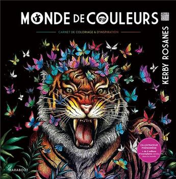 Couverture du livre « Monde de couleurs » de Kerby Rosanes aux éditions Marabout