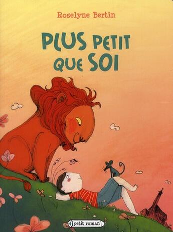 Couverture du livre « Plus petit que soi » de Bertin Roselyne aux éditions Rageot