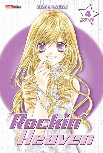 Couverture du livre « Rockin'heaven : premiers émois adolescents... - édition double Tome 4 » de Mayu Sakai aux éditions Panini