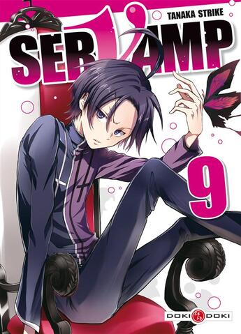 Couverture du livre « Servamp t.9 » de Strike Tanaka aux éditions Bamboo