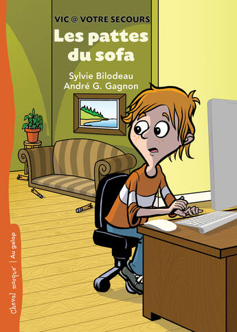 Couverture du livre « Les pattes du sofa » de Sylvie Bilodeau aux éditions Epagine