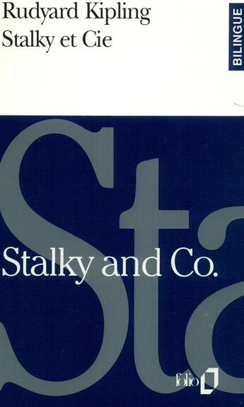 Couverture du livre « Stalky et cie ; Stalky and co. » de Rudyard Kipling aux éditions Gallimard