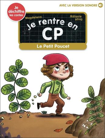 Couverture du livre « Je rentre en CP Tome 30 : Le Petit Poucet » de Melanie Allag et Magdalena aux éditions Pere Castor