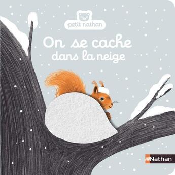 Couverture du livre « On se cache dans la neige » de Aurelie Guillerey aux éditions Nathan