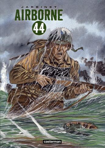 Couverture du livre « Airborne 44 t.3 ; Omaha beach » de Philippe Jarbinet aux éditions Casterman