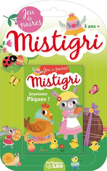 Couverture du livre « Jeux mistigri joyeuses paques » de  aux éditions Lito