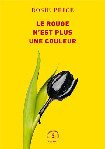 Couverture du livre « Le rouge n'est plus une couleur » de Rosie Price aux éditions Grasset