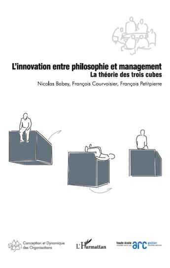 Couverture du livre « L'innovation entre philosophie et management ; la théorie des trois cubes » de Nicolas Babey et Francois H. Courvoisier et Francois Petitpierre aux éditions L'harmattan