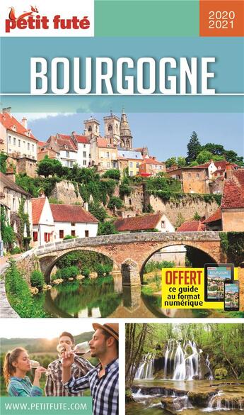 Couverture du livre « GUIDE PETIT FUTE ; REGION ; Bourgogne (édition 2020) » de  aux éditions Le Petit Fute