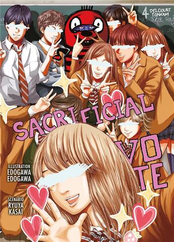 Couverture du livre « Sacrificial Vote Tome 4 » de Ryuuya Kasai et Edogawa Edogawa aux éditions Delcourt