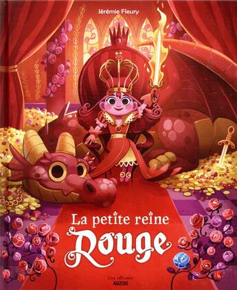 Couverture du livre « La petite reine rouge Tome 1 » de Jeremie Fleury aux éditions Auzou