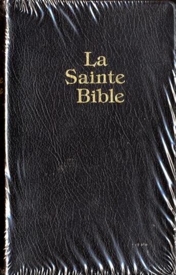 Couverture du livre « La sainte Bible ; version darby » de  aux éditions Bibli'o