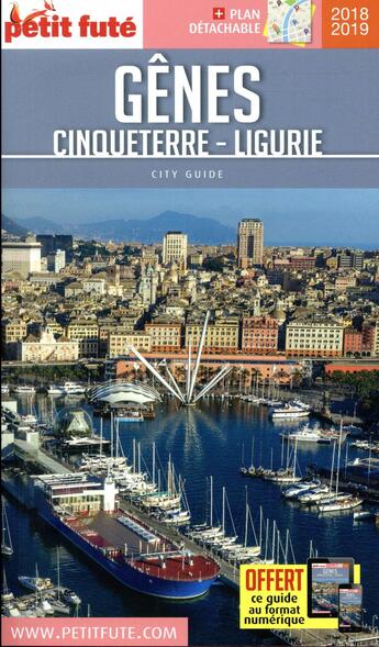 Couverture du livre « Gènes, Cinqueterre, Ligurie (édition 2018/2019) » de  aux éditions Le Petit Fute