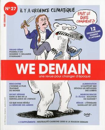 Couverture du livre « WE DEMAIN t.27 » de We Demain aux éditions We Demain