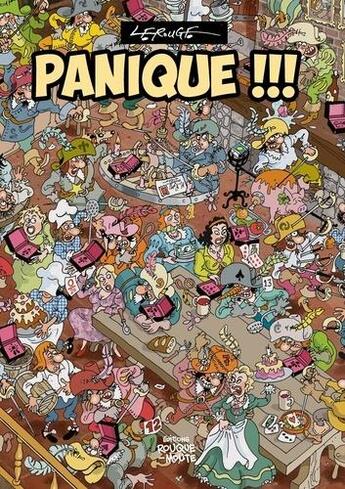 Couverture du livre « Panique !!! » de Jacques Lerouge aux éditions Rouquemoute