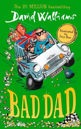 Couverture du livre « Bad dad » de David Walliams aux éditions Harper Collins Uk