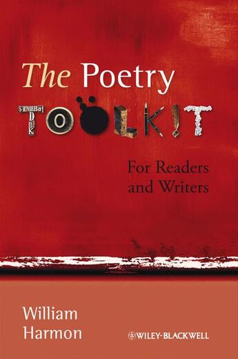 Couverture du livre « The Poetry Toolkit » de William Harmon aux éditions Wiley-blackwell