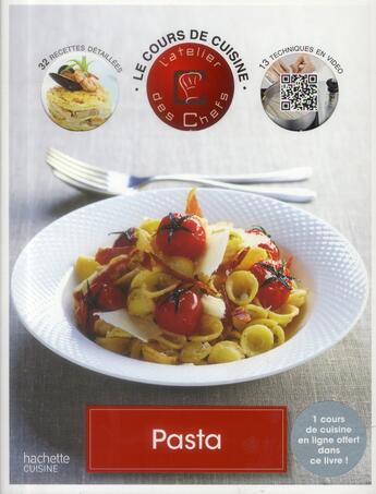 Couverture du livre « Pasta ; le cours de cuisine » de  aux éditions Hachette Pratique