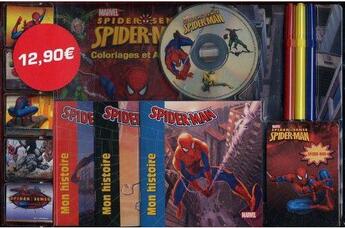 Couverture du livre « Spider-Man ; mon coffret surprise » de  aux éditions Disney Hachette