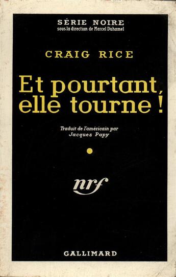 Couverture du livre « Et pourtant, elle tourne ! » de Rice Craig aux éditions Gallimard