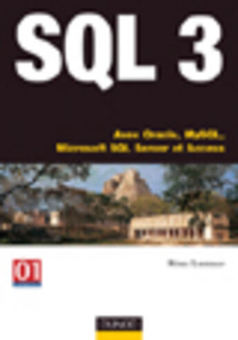 Couverture du livre « Sql 3 ; initiation et programmation » de Lentzner aux éditions Dunod