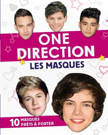 Couverture du livre « One Direction ; les masques » de  aux éditions Huginn & Muninn