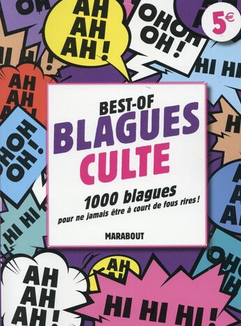 Couverture du livre « Best-of ; 1000 blagues cultes » de  aux éditions Marabout