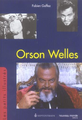 Couverture du livre « Orson Welles » de Fabien Gaffz aux éditions Nouveau Monde