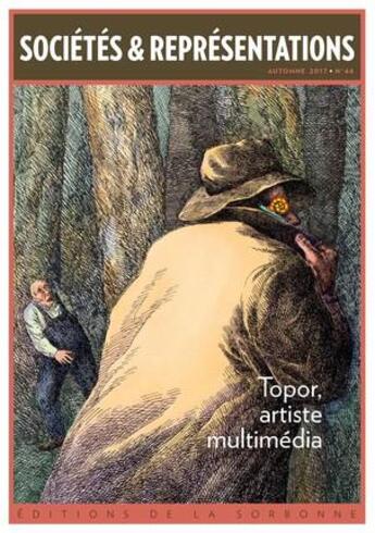 Couverture du livre « Topor, artiste multimédia » de Alexandre Devaux et Bertrand Tillier aux éditions Publications De La Sorbonne