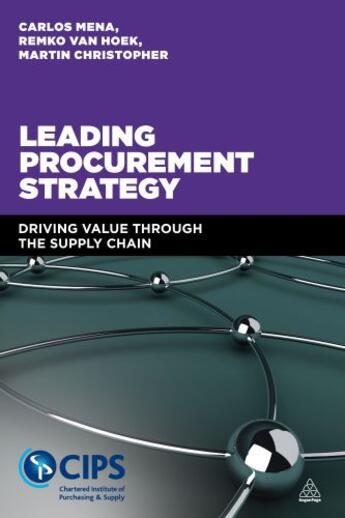 Couverture du livre « Leading Procurement Strategy » de Hoek Remko Van aux éditions Kogan Page Digital