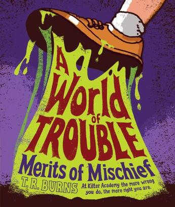 Couverture du livre « A World of Trouble » de T.R. Burns aux éditions Aladdin