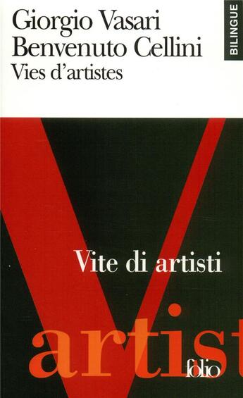 Couverture du livre « Vies d'artistes » de Vasari/Cellini aux éditions Gallimard