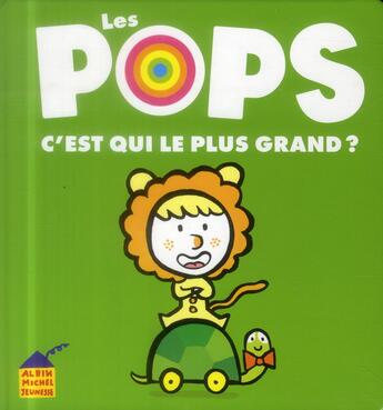 Couverture du livre « C'est qui le plus grand ? » de Juliette Vallery et Tristan Mory aux éditions Albin Michel Jeunesse