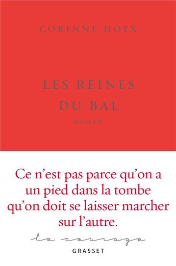 Couverture du livre « Les Reines du bal » de Corinne Hoex aux éditions Grasset