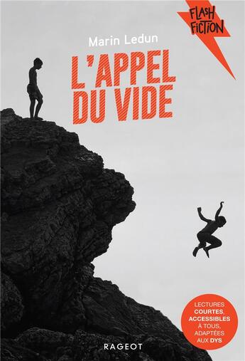 Couverture du livre « L'appel du vide » de Marin Ledun aux éditions Rageot