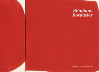 Couverture du livre « Stéphane Bordarier » de  aux éditions Actes Sud