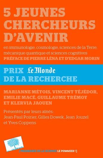 Couverture du livre « 5 jeunes chercheurs d'avenir » de  aux éditions Le Pommier
