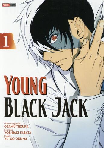 Couverture du livre « Young Black Jack Tome 1 » de Osamu Tezuka et Yugo Okuma et Yoshiaki Tabata aux éditions Panini