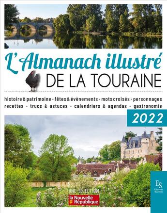 Couverture du livre « Almanach illustré de la Touraine 2022 » de  aux éditions Editions Sutton