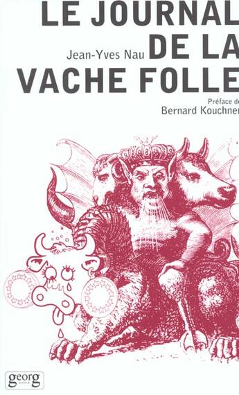 Couverture du livre « Journal de la vache folle » de Jean Yves Nau aux éditions Georg