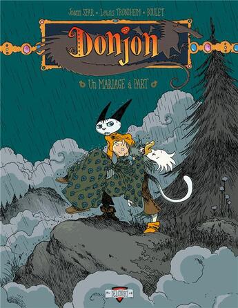 Couverture du livre « Donjon Zénith Tome 5 : un mariage à part » de Joann Sfar et Lewis Trondheim et Boulet aux éditions Delcourt