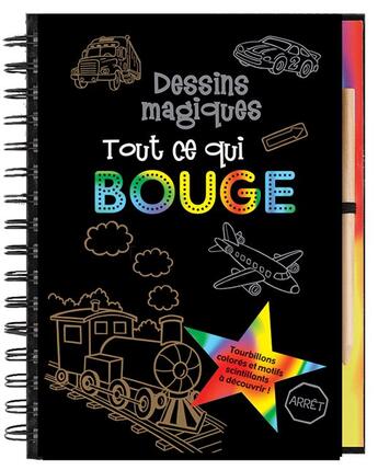 Couverture du livre « Tout ce qui bouge ; dessins magiques » de  aux éditions Presse Aventures