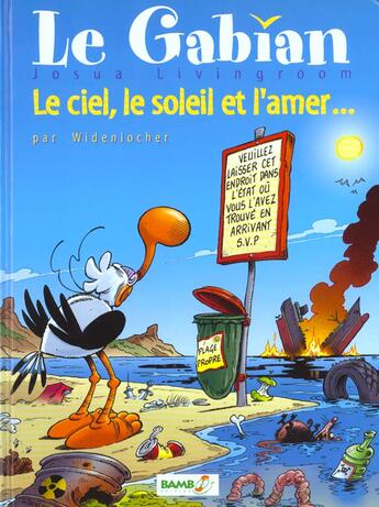 Couverture du livre « Gabian le ciel le soleil et l'amer » de Roger Widenlocher aux éditions Bamboo