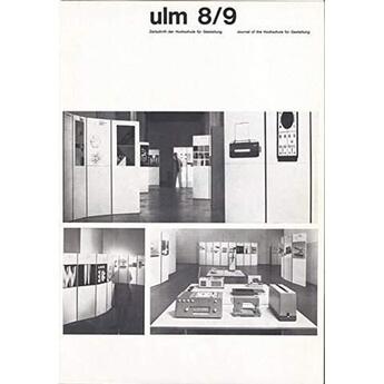 Couverture du livre « Ulm journal of the ulm school for design » de Rene Spitz aux éditions Daab