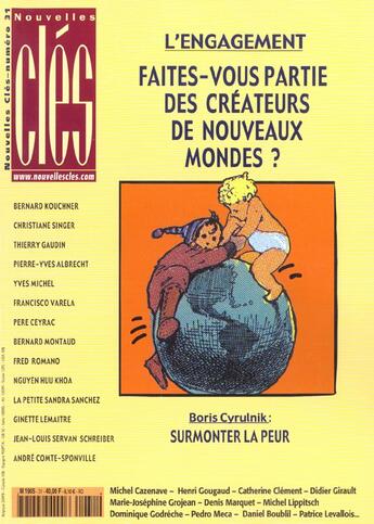 Couverture du livre « Revue Nouvelles Cles N.31 » de Revue Nouvelles Cles aux éditions Nouvelles Cles