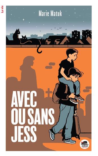 Couverture du livre « Avec ou sans Jess » de Marie Matuk aux éditions Oskar