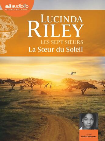 Couverture du livre « La soeur du soleil - les sept soeurs, tome 6 - livre audio 3 cd mp3 » de Riley/Berard aux éditions Audiolib