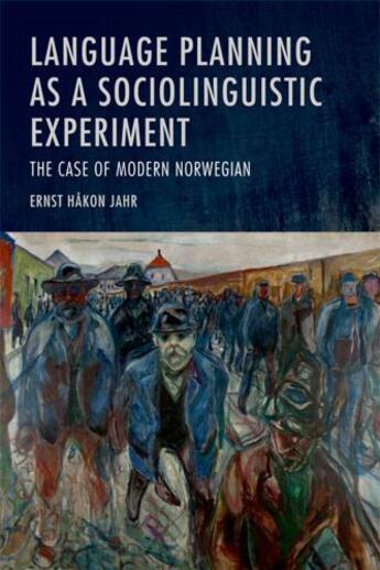 Couverture du livre « Language Planning as a Sociolinguistic Experiment: The Case of Modern » de Jahr Ernst aux éditions Edinburgh University Press