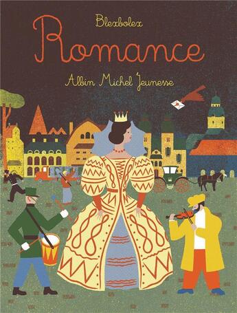 Couverture du livre « Romance » de Blexbolex aux éditions Albin Michel Jeunesse